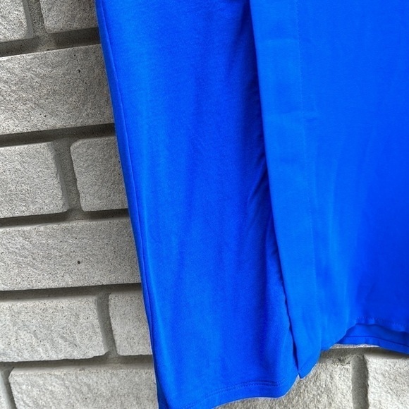 RW&Co Royal Blue Cap Sleeve Top Sz S - Picture 7 of 8